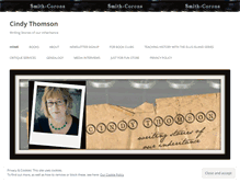 Tablet Screenshot of cindyswriting.com